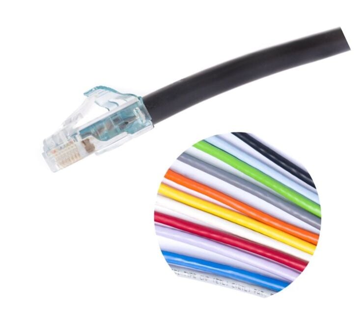 PATCH CORD RJ/RJ X10D 360  15 FT CZ